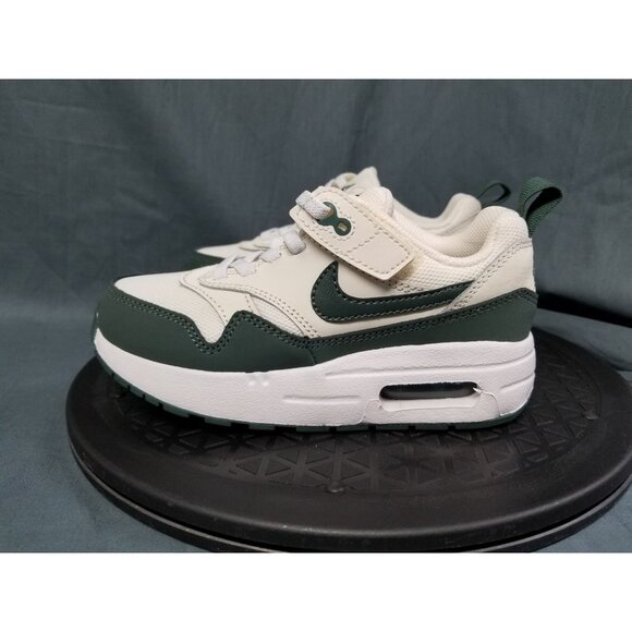 Nike Air Max 1 Easyon (PS) Sneakers Green Tan Size 12c NEW NO BOX! - Picture 6 of 12